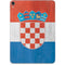 Croatia Flag Distressed Apple iPad Pro Skin